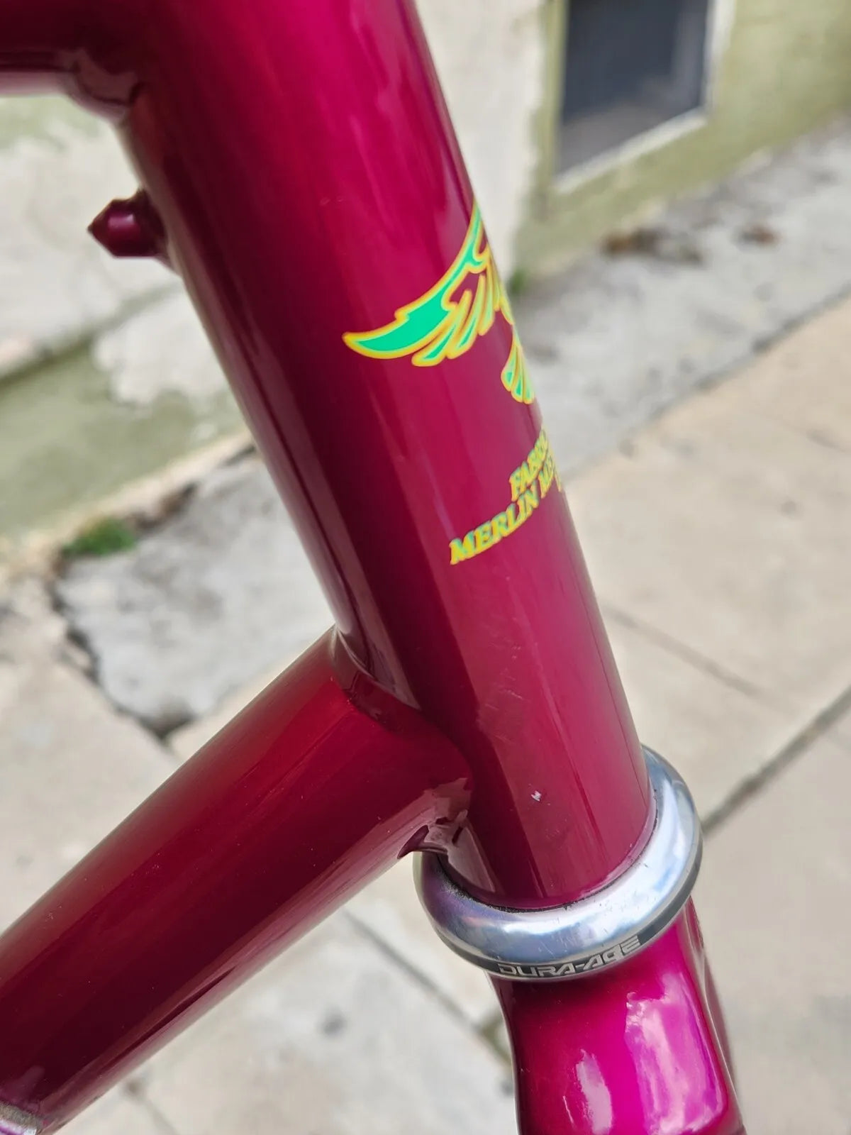 Vintage Merlin Titanium 58cm Tom Kellogg Joe Bell