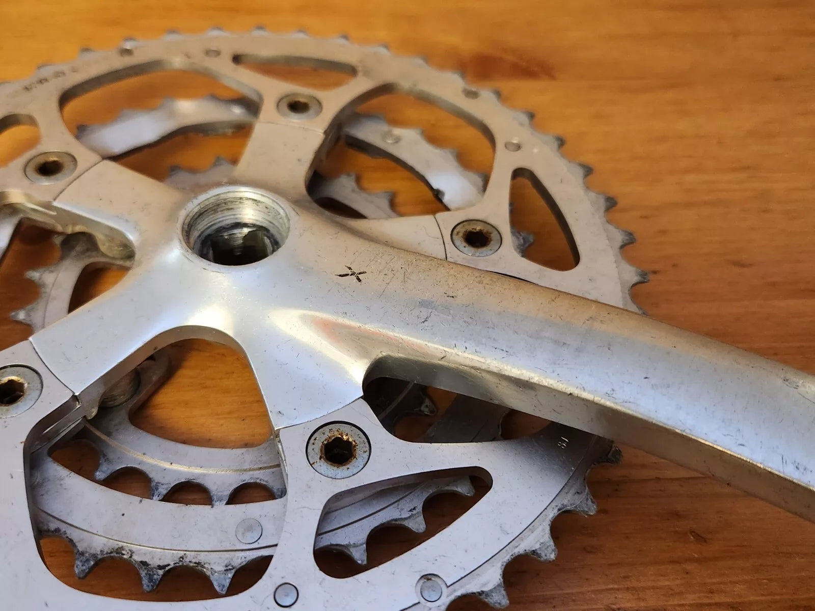 Shimano XTR m900 Crankset 175mm 46/36/26 – Vintage Velo Venice