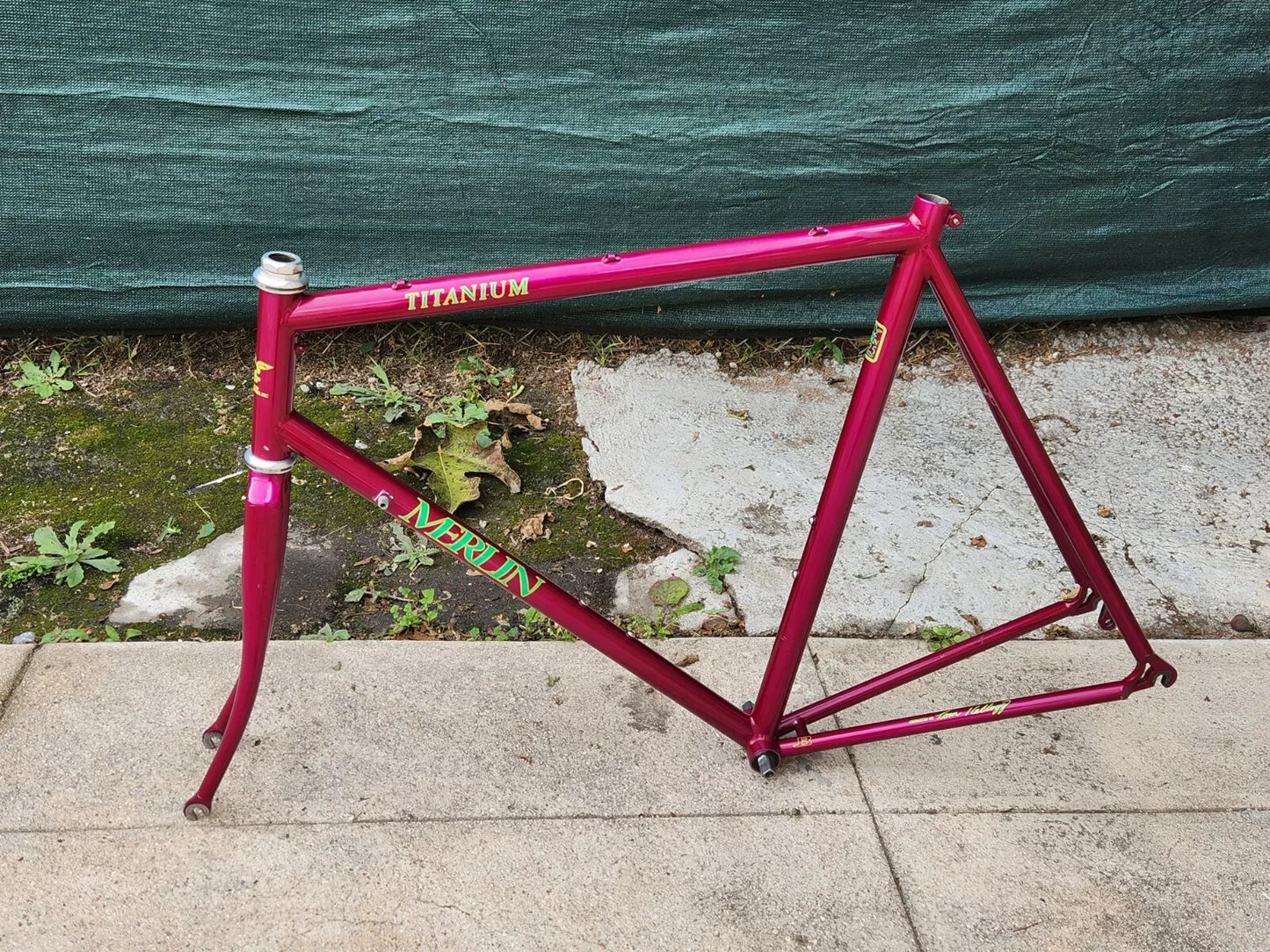 Vintage Merlin Titanium 58cm Tom Kellogg Joe Bell