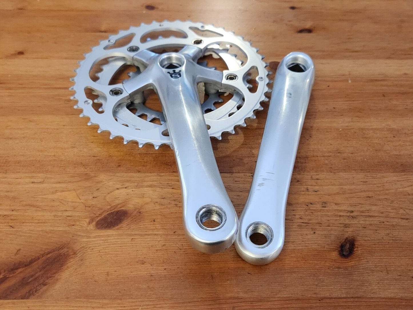 Sugino XD2 Triple Crankset - 175mm - 45/36/24 - 110/74 BCD - Touring Rivendell