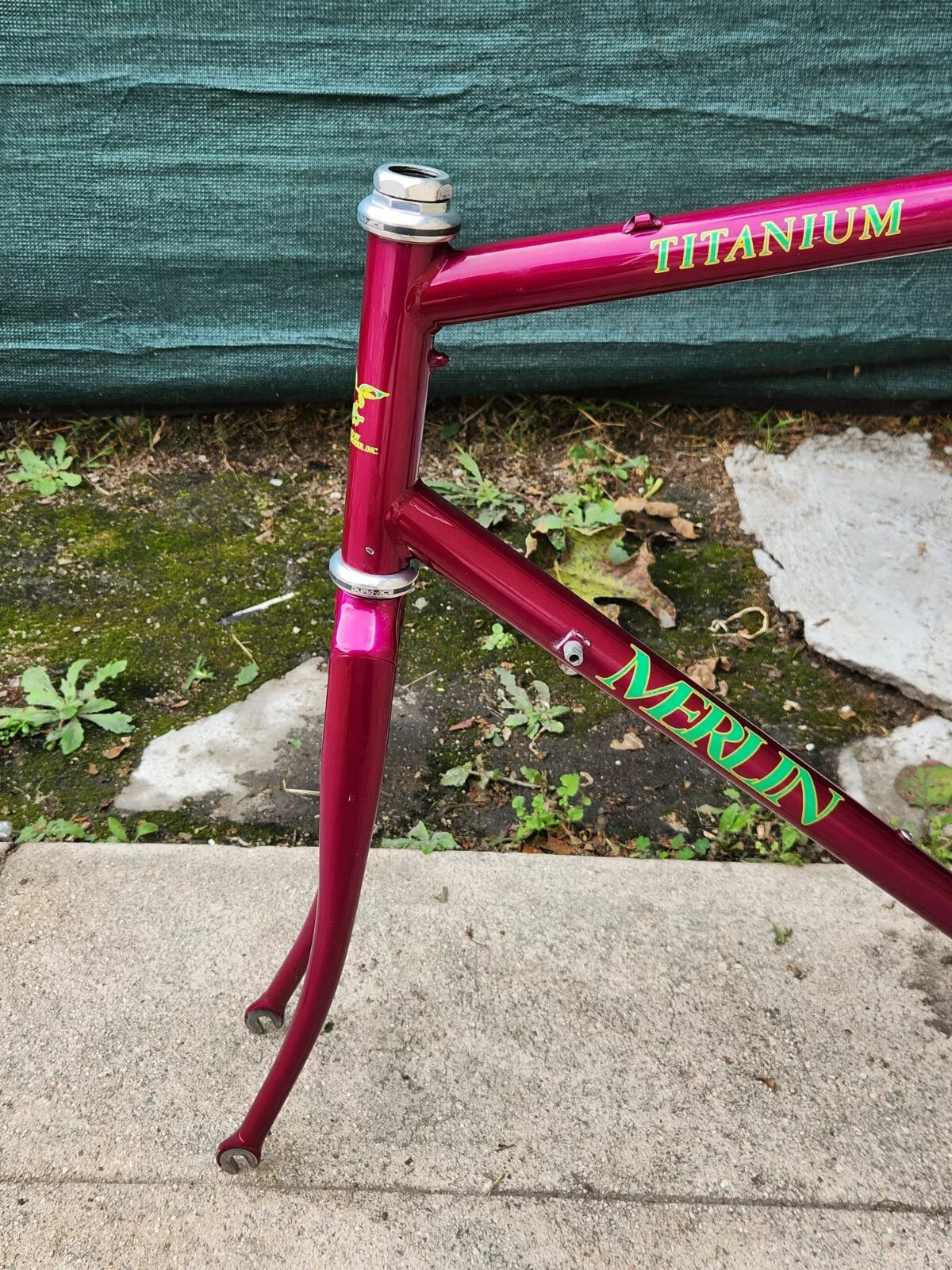 Vintage Merlin Titanium 58cm Tom Kellogg Joe Bell