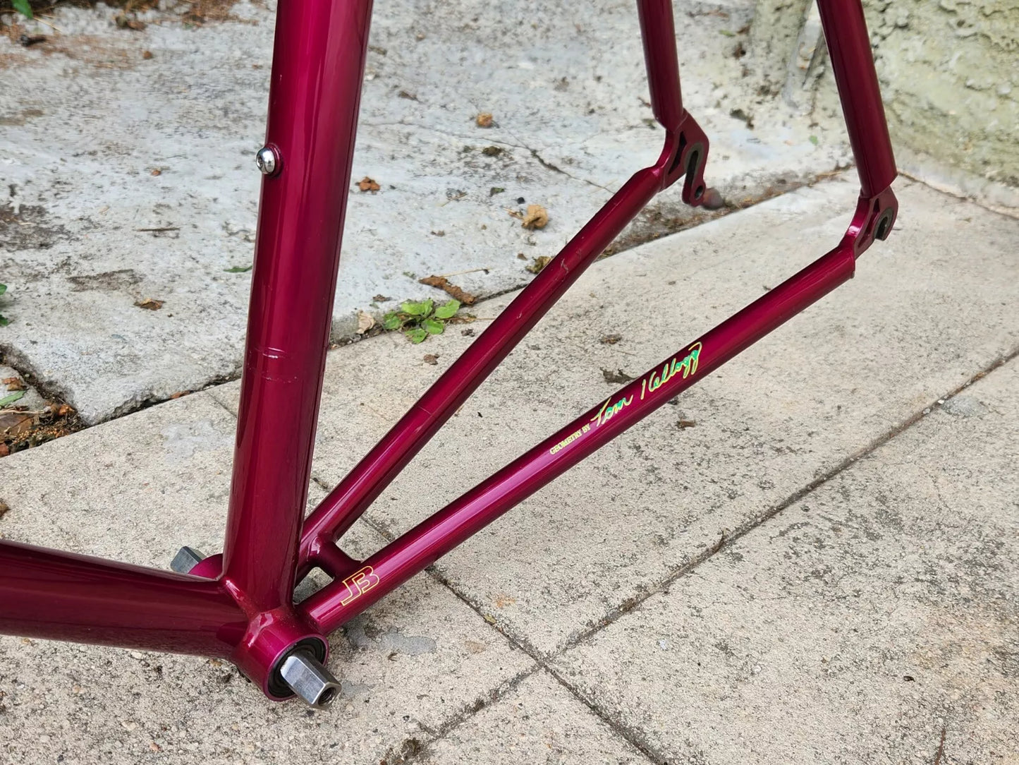 Vintage Merlin Titanium 58cm Tom Kellogg Joe Bell