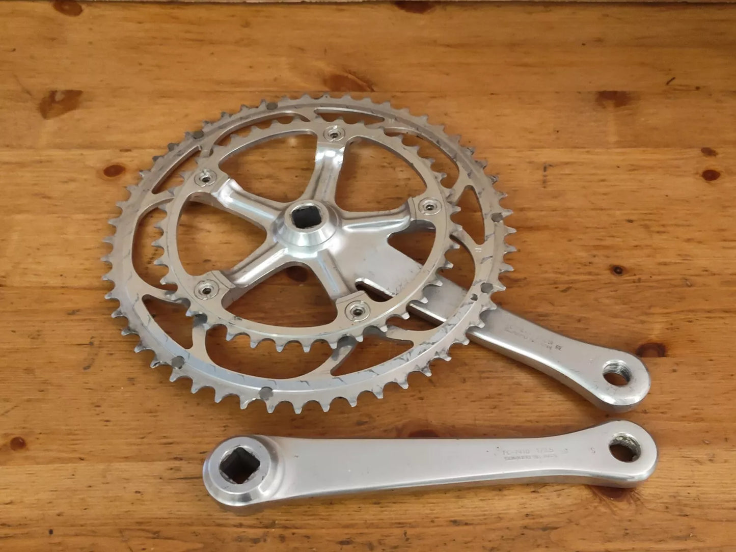 Shimano Dura Ace 7410 Crankset 175 53/39 7400