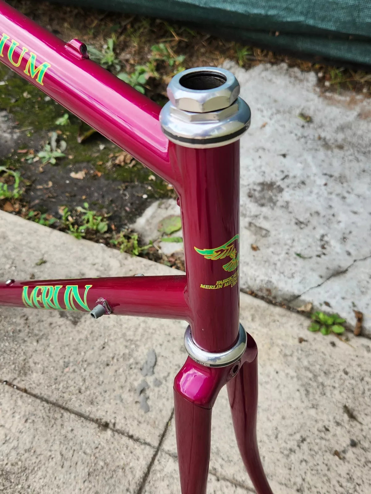Vintage Merlin Titanium 58cm Tom Kellogg Joe Bell