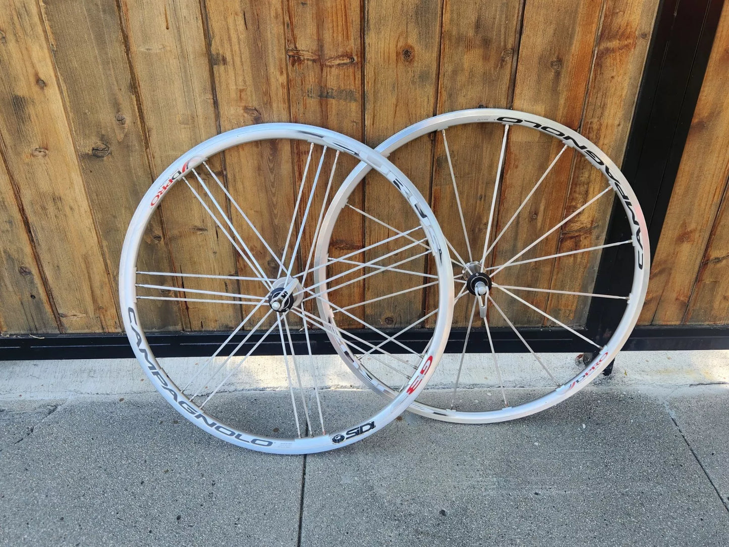 2024激安通販 Campagnolo Eurus Campagnolo Wheelset Clincher 700c Alloy G3 27インチ、700C